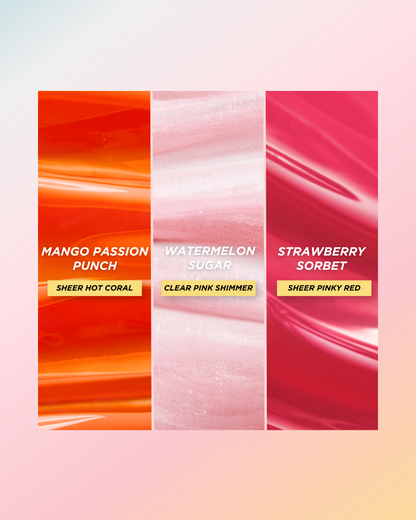Lip Oil getöntes Trio